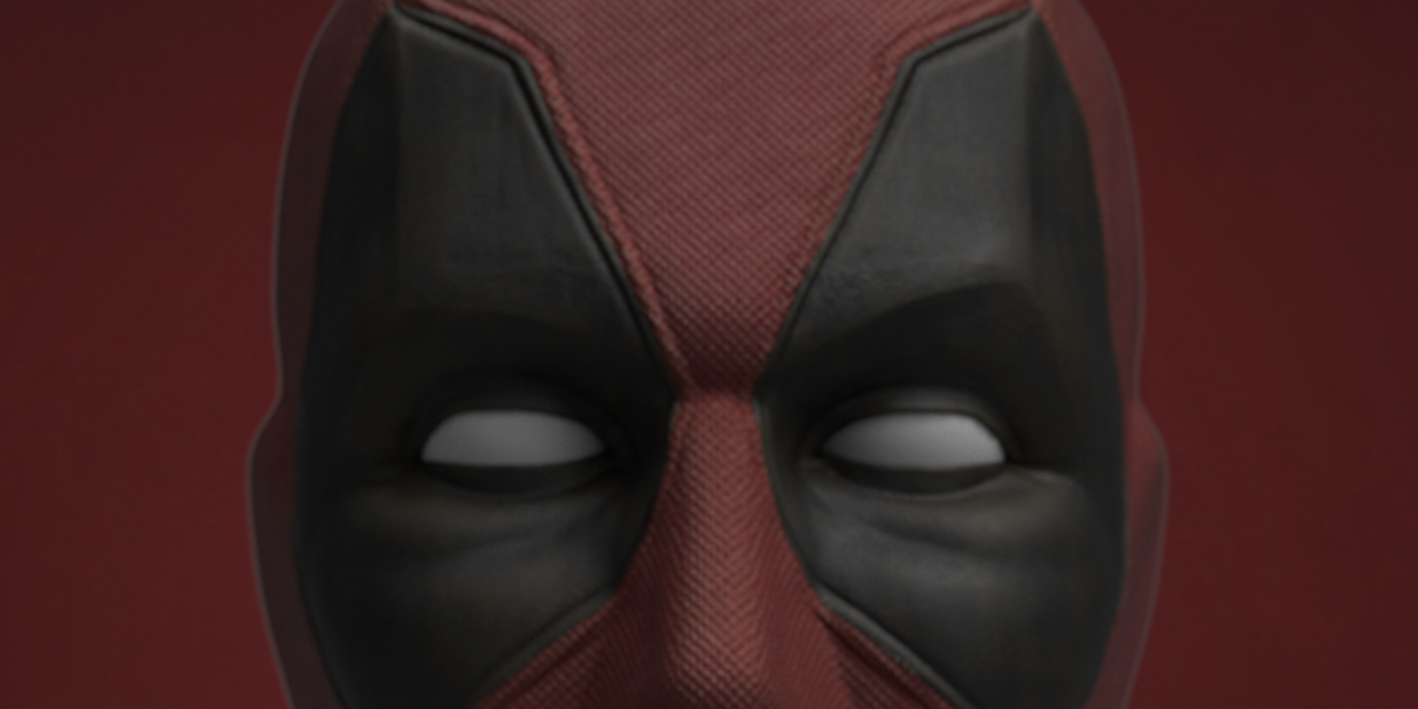Speed-sculpted 3D bust of Deadpool, the Marvel character, fan art